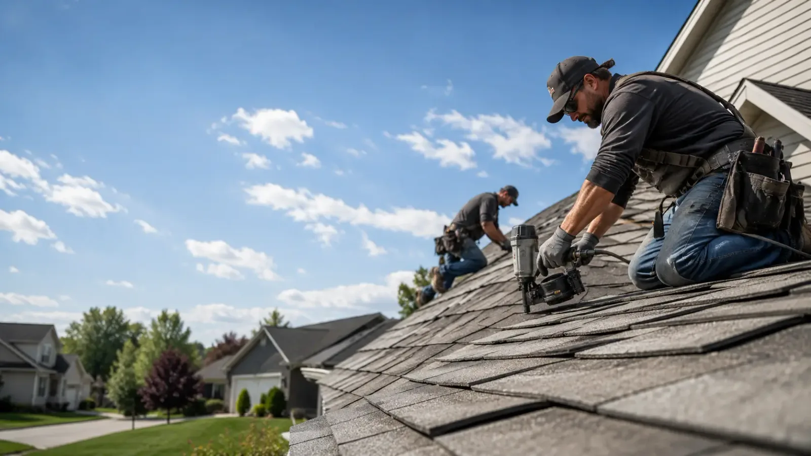 Storm Damage Roof Repair in Baden, PA near me